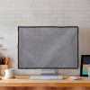 Husa pentru monitor de 24-26" Kwmobile, Gri, Textil, 60249.19