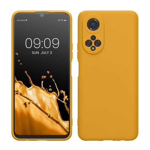 Husa Honor X7, Silicon, Portocaliu, 58420.143