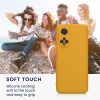 Husa Honor X7, Silicon, Portocaliu, 58420.143