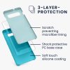 Husa Samsung Galaxy S10 Plus, Silicon, Albastru, 49028.205