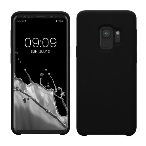 Husa Samsung Galaxy S9, Silicon, Negru, 44182.01
