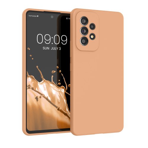 Husa Samsung Galaxy A53 5G, Silicon, Maro, 57835.245