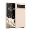 Husa Google Pixel 6, Silicon, Crem, 55480.125