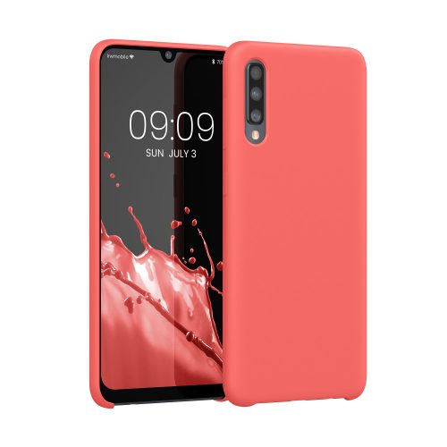 Husa Samsung Galaxy A50, Silicon, Roz, 48715.103