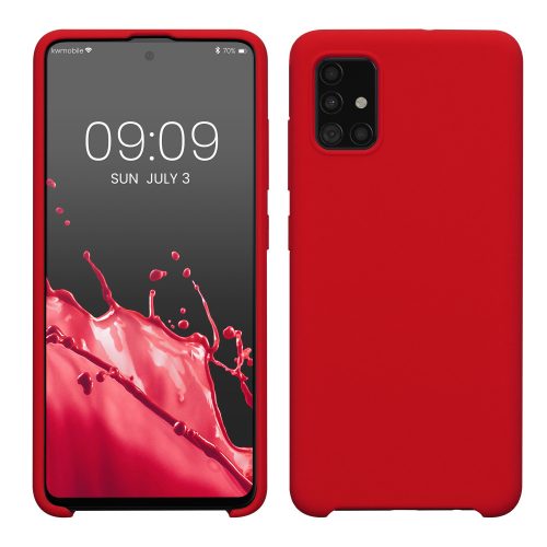 Husa Samsung Galaxy A51, Silicon, Rosu, 51197.208