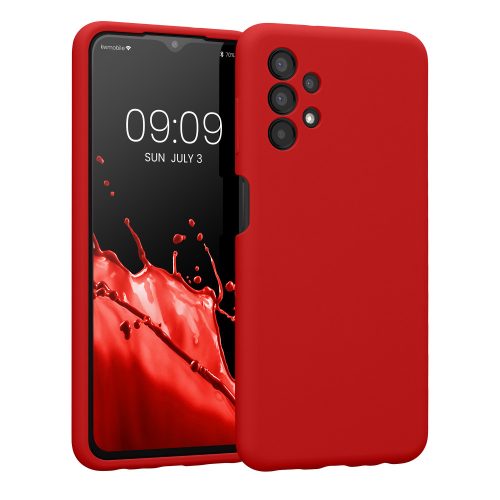 Husa Samsung Galaxy A13 4G, Silicon, Rosu, 57832.208