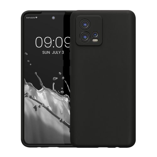 Husa Motorola Moto G72, Silicon, Negru, 60342.47