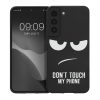Husa Samsung Galaxy S22, Silicon, Negru/Alb, 60331.01