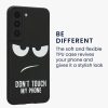 Husa Samsung Galaxy S22, Silicon, Negru/Alb, 60331.01