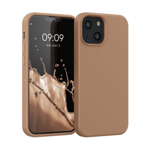 Husa Apple iPhone 13 Mini, Silicon, Maro, 55877.246