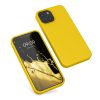 Husa Apple iPhone 13 Mini, Silicon, Galben, 55877.165