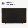 Husa pentru televizor de 85" Kwmobile, Negru, Plastic, 60366.01