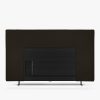 Husa pentru televizor de 85" Kwmobile, Negru, Plastic, 60366.01