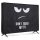 Husa pentru televizor de 24" Kwmobile, Negru/Alb, Plastic, 60368.01