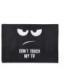 Husa pentru televizor de 24" Kwmobile, Negru/Alb, Plastic, 60368.01