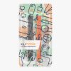 Set 2 curele kwmobile pentru Honor Band 5/Band 4, Silicon, Negru/Portocaliu, 59596.04