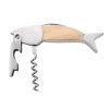 Deschizator de vin Kwmobile, Gri/Maro, Metal, 60425.35