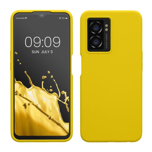 Husa OnePlus Nord N300, Silicon, Galben, 60424.165