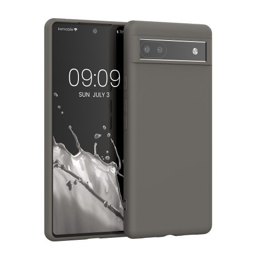 Husa Google Pixel 6a, Silicon, Gri, 57799.155
