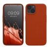 Husa Apple iPhone 13, Silicon, Maro, 55878.249
