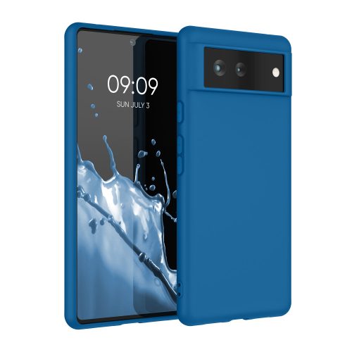Husa Google Pixel 6, Silicon, Albastru, 55434.228