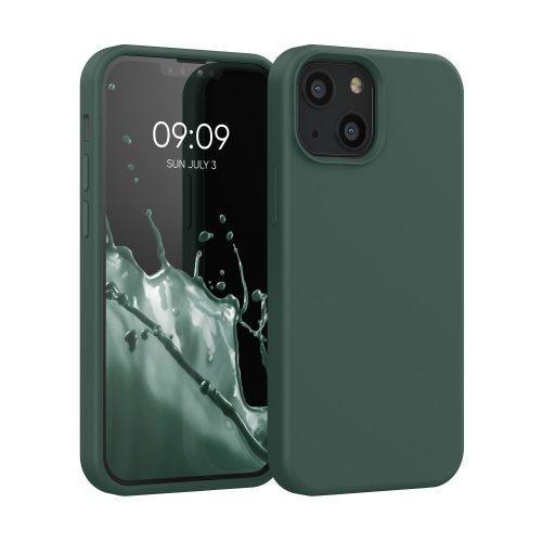 Husa Apple iPhone 13 Mini, Silicon, Verde, 55877.169