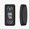 Set 2 Huse Kwmobile pentru Fitbit Inspire 3/Inspire 2/Ace 3, Silicon, Transparent/Negru, 53870.05