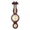 Stație meteo Fischer 6690-22, barometru, higrometru și termometru, alamă și lemn mahon, 39 x 11,5 cm Fischer 4260034964365 imagine 3