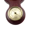 Stație meteo Fischer 6690-22, barometru, higrometru și termometru, alamă și lemn mahon, 39 x 11,5 cm Fischer 4260034964365 imagine 6