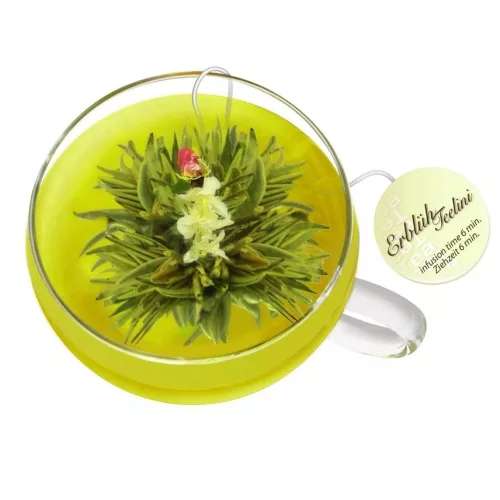Set ceai infloritor Creano ErbluhTeelini pentru cana, 8 bucati (4 arome), ceai verde