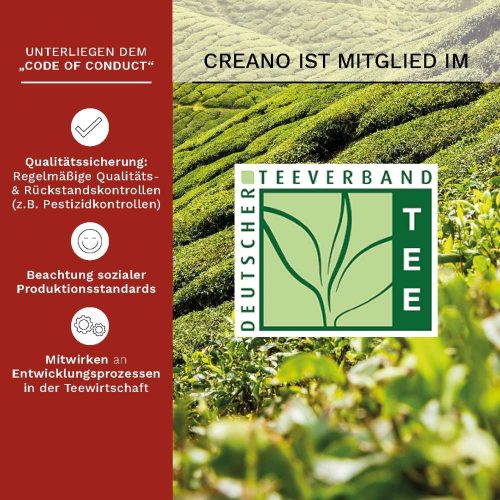 Pachet mare ceai alb infloritor Creano ErbluhTee, 36 bile sigilate, 6 sortimente florale, 430g