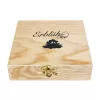 Set cadou ceai infloritor Creano ErbluhTee, 12 bile, 6 sortimente, ceai alb, cutie din lemn, 16, 3x16, 3x4cm