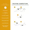 Set ceai infloritor Creano Teelini, 8 plicuri pentru cana, 4 arome, ceai alb