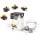Set cadou Creano ErbluhTeelini ceai negru, pahar cu capac, 8 flori de ceai, 200 ml