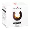Suport lumanare Rominox Sakrale Small, metal maro/auriu, efect luminos, 12 x 6,5 x 11 cm