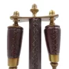 Lupă Giftdeco MIS-0742, alamă, sticlă și piele, 18 x 7,5 x 3,5 cm, stil retro, clasic Giftdeco 5902067220290 imagine 7