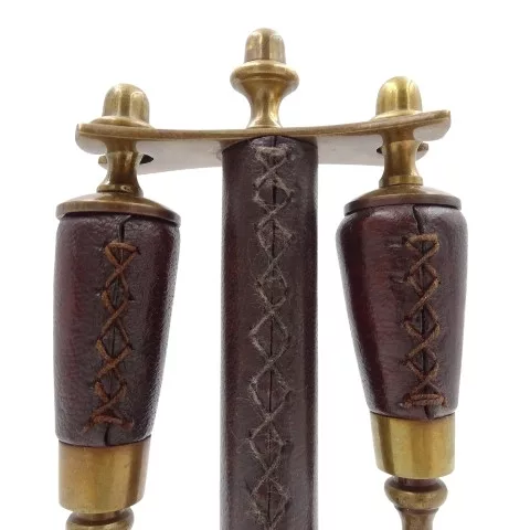 Lupă Giftdeco MIS-0742, alamă, sticlă și piele, 18 x 7,5 x 3,5 cm, stil retro, clasic Giftdeco 5902067220290 imagine 7