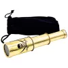 Lunetă Giftdeco T3P, alamă, sticlă și catifea, lungime 15 cm Giftdeco 5902067220320 imagine 3