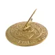 Cadran solar cu ornament floral
