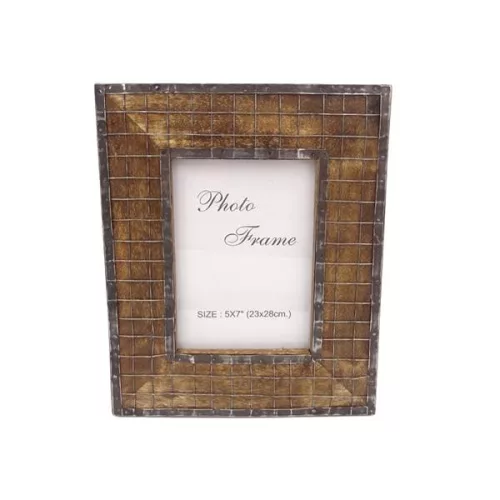 Ramă foto Giftdeco A-1329, pentru fotografie 13 x 18 cm, lemn de mango, 28 x 23 cm Giftdeco 5902067221808 imagine 7