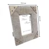 Ramă foto Giftdeco, pentru fotografie 10 x 15cm, lemn de mango și metal, 27,5 x 22,5 cm Giftdeco 5902067221839 imagine 3