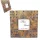 Ramă foto Giftdeco A-1106, lemn de mango și metal, fotografie 10 x 10 cm, ramă 20 x 20 cm, stil vintage imagine 2