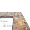 Ramă foto Giftdeco A-1106, lemn de mango și metal, fotografie 10 x 10 cm, ramă 20 x 20 cm, stil vintage imagine 11
