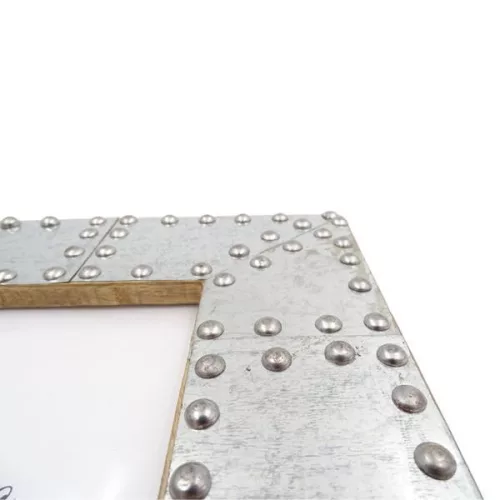 Ramă foto Giftdeco, pentru fotografie 15 x 10cm, lemn de mango și metal, 15 x 10cm, stil industrial, glamour Giftdeco 5902067221938 imagine 8