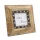 Ramă foto Giftdeco, pentru fotografie 10 x 10cm, lemn de mango și metal, 10 x 10cm Giftdeco 5902067221952 imagine 2