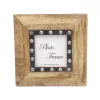 Ramă foto Giftdeco, pentru fotografie 10 x 10cm, lemn de mango și metal, 10 x 10cm Giftdeco 5902067221952 imagine 6