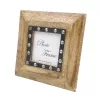 Ramă foto Giftdeco, pentru fotografie 10 x 10cm, lemn de mango și metal, 10 x 10cm Giftdeco 5902067221952 imagine 7