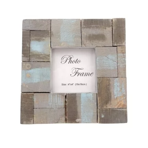 Ramă foto Giftdeco, pentru fotografie 10 x 10cm, lemn de mango, 10 x 10cm, stil modern, scandinav Giftdeco 5902067221969 imagine 6