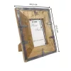 Ramă foto Giftdeco, pentru fotografie 10 x 15cm, lemn de mango și metal, 10 x 15cm Giftdeco 5902067222034 imagine 3
