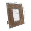 Ramă foto Giftdeco A-1328, pentru fotografie 10 x 15cm, lemn de mango și metal, 10 x 15cm Giftdeco 5902067222058 imagine 3